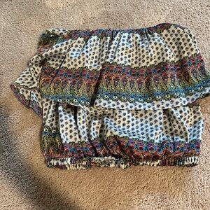Multicolor tube top